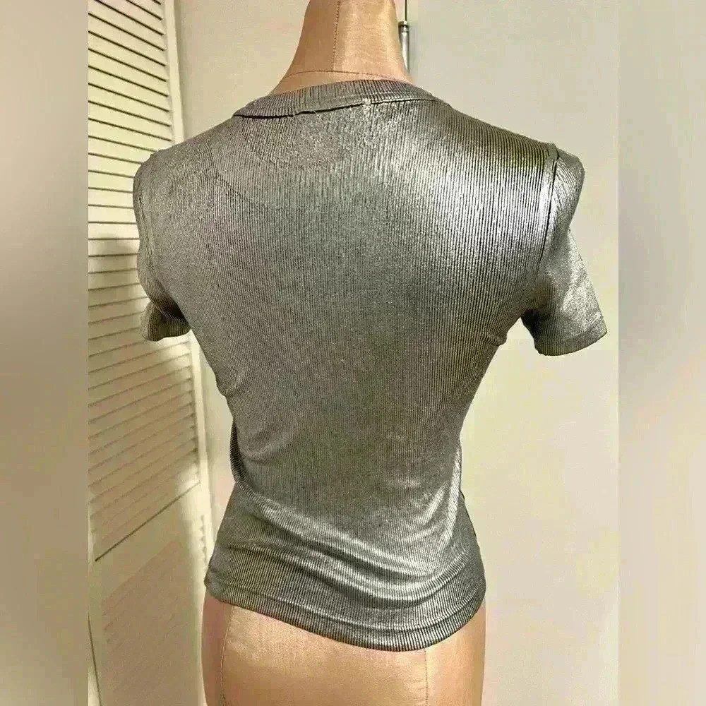 Metallic zara top - Picture 3 of 8